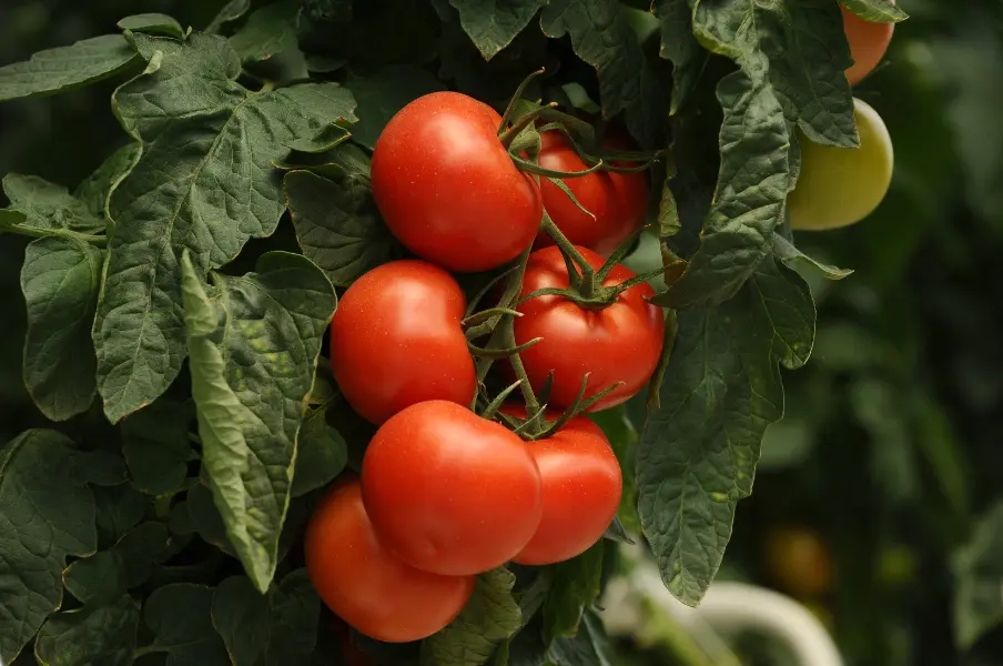 red tomato vine